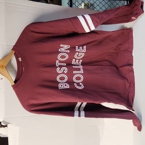 EUC Original League Collegiate Outfitters Boston College Men's sz S long sleeve